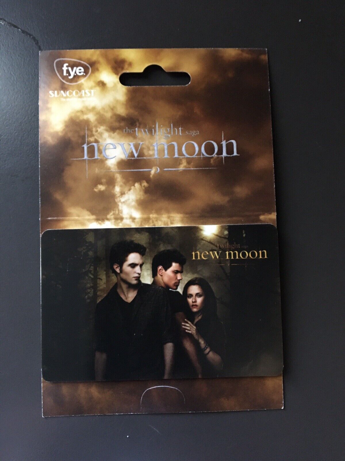 F.y.e. Twilight Saga New Moon 2009 Gift Card ( $0 )  Poster Artwork Style 1
