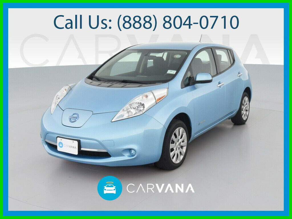 2015 Nissan Leaf Sv Hatchback 4d Cd/mp3 (single Disc) Dual Air Bags Abs (4-wheel) Anti-theft System Backup Camera