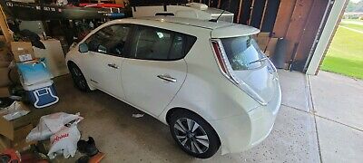 2016 Nissan Leaf Sv 2016 Nissan Leaf Hatchback White Fwd Automatic Sv