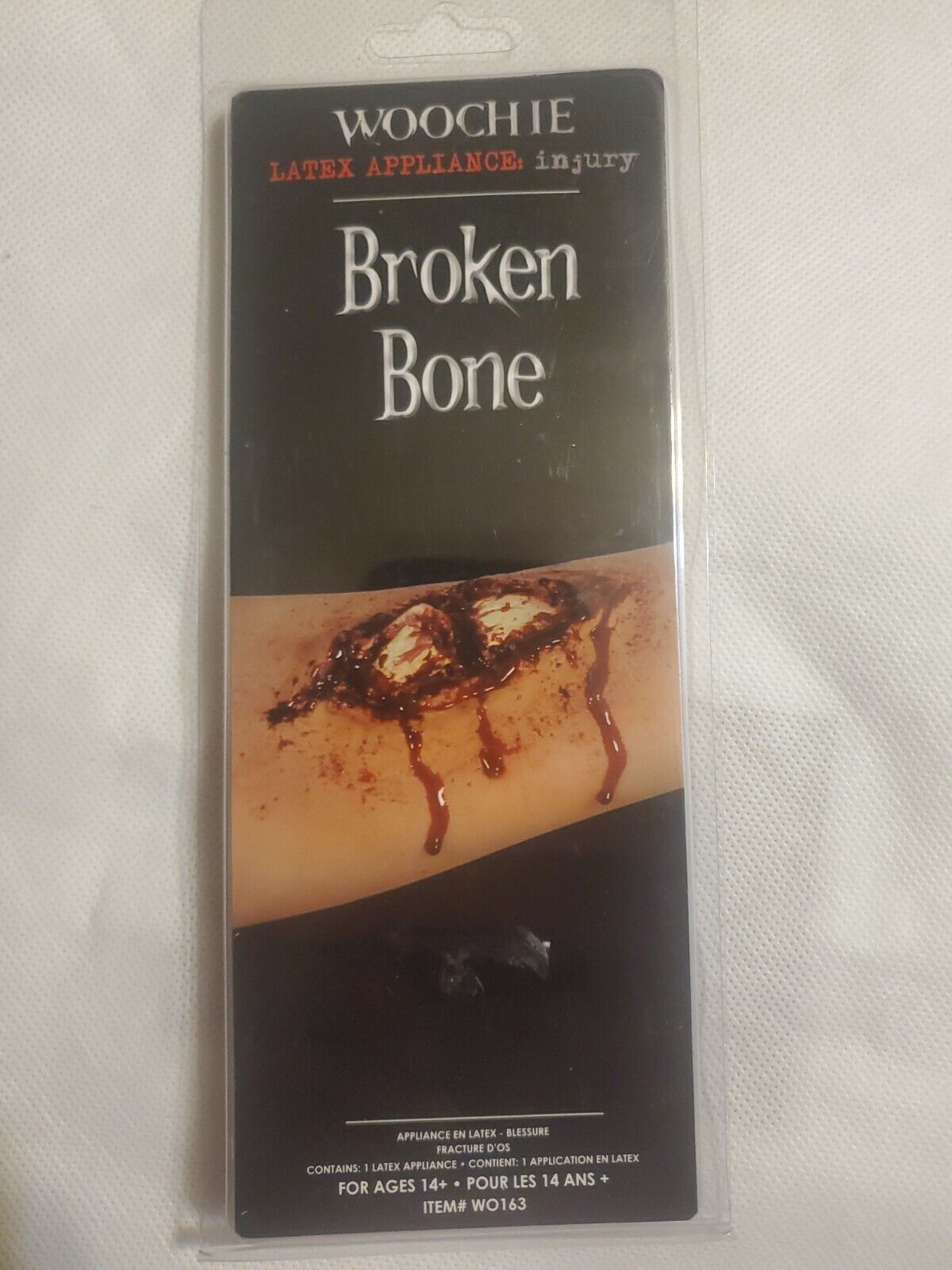 Woochie  Latex Appliance Injury Broken Bone Costume Gore Sfx Prosthetic