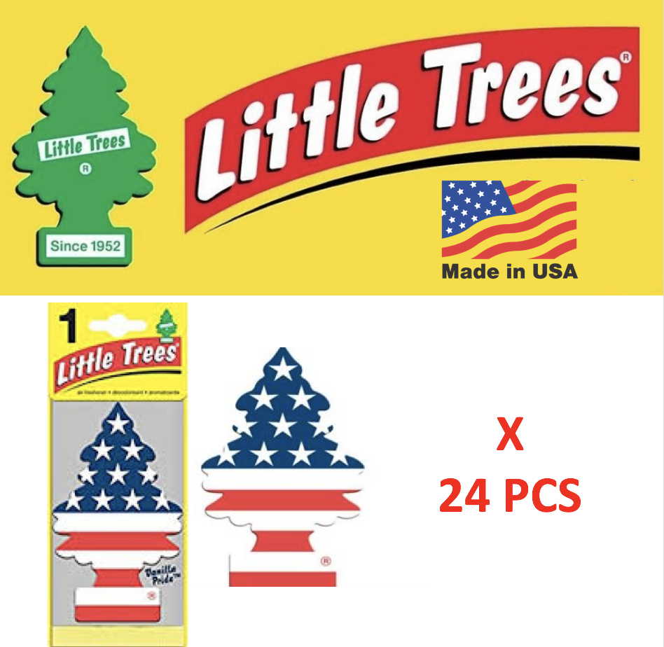 Freshener  Vanilla Pride 10945 Little Trees Made In Usa Pack Of 24