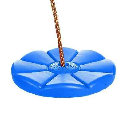 Daisy Disc Swing Seat Blue Set Playground Accessories With Free Rope Outdoor