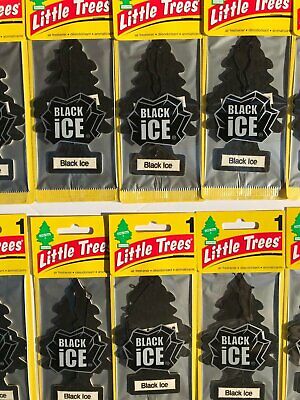 Little Trees Black Ice Tree Air Freshener Home/car Scent 6-12-24-48-96-144pc
