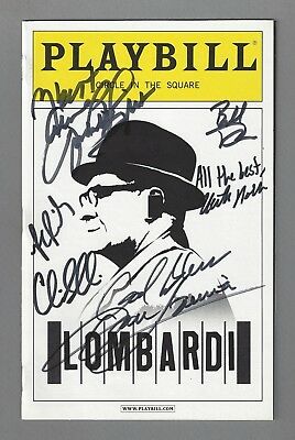 Dan Lauria (cast Signed) "lombardi" Judith Light / Keith Nobbs 2011 Playbill