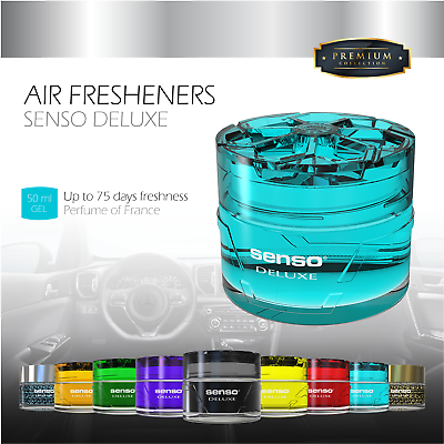 Dr.marcus Deluxe Senso Luxury Car Truck Suv Autoscented Gel Air Freshener Holder