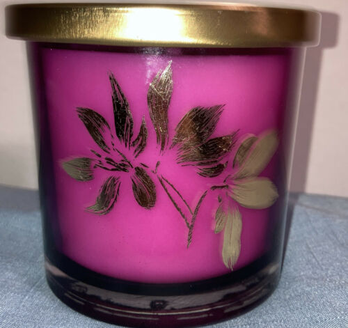 Bellevue Luxury Candles Huckleberry & Bergamot Single Wick Candle 14 Oz New